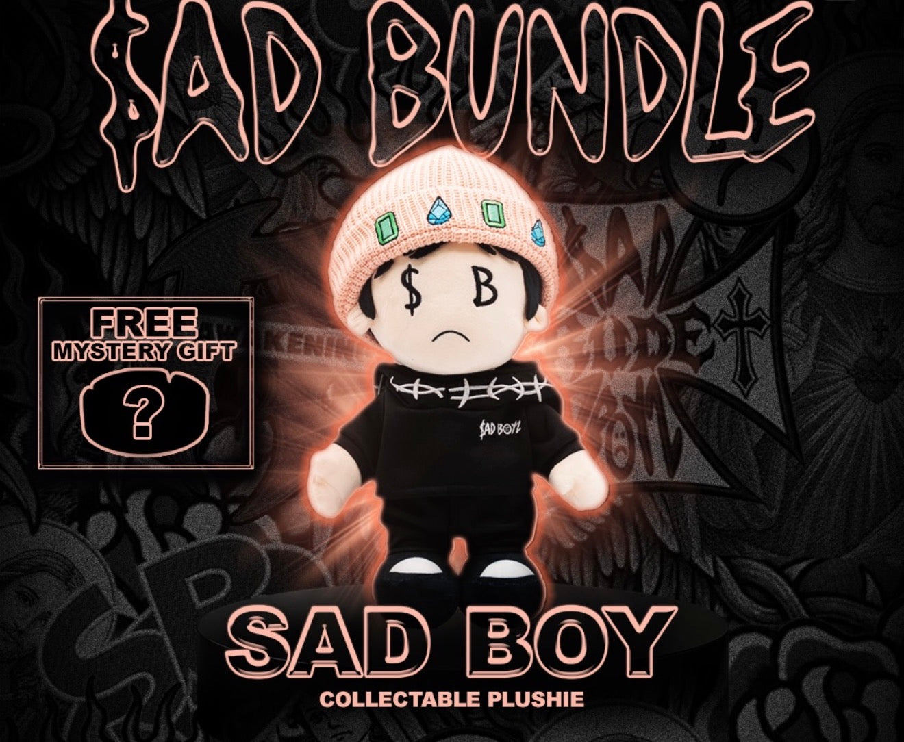 PLUSHIE $ad Boy RA x SB