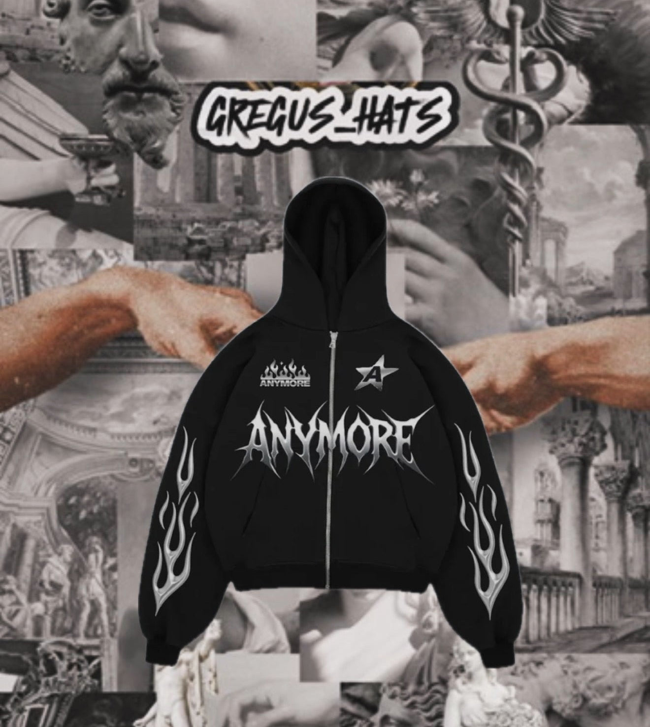 Anymore Hoddie - Anymore
Cold Fire Hoddie