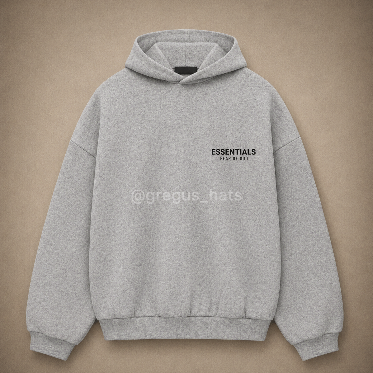 FEAR OF GOD
ESSENTIALS HOODIE
- Light heather Gray 2024