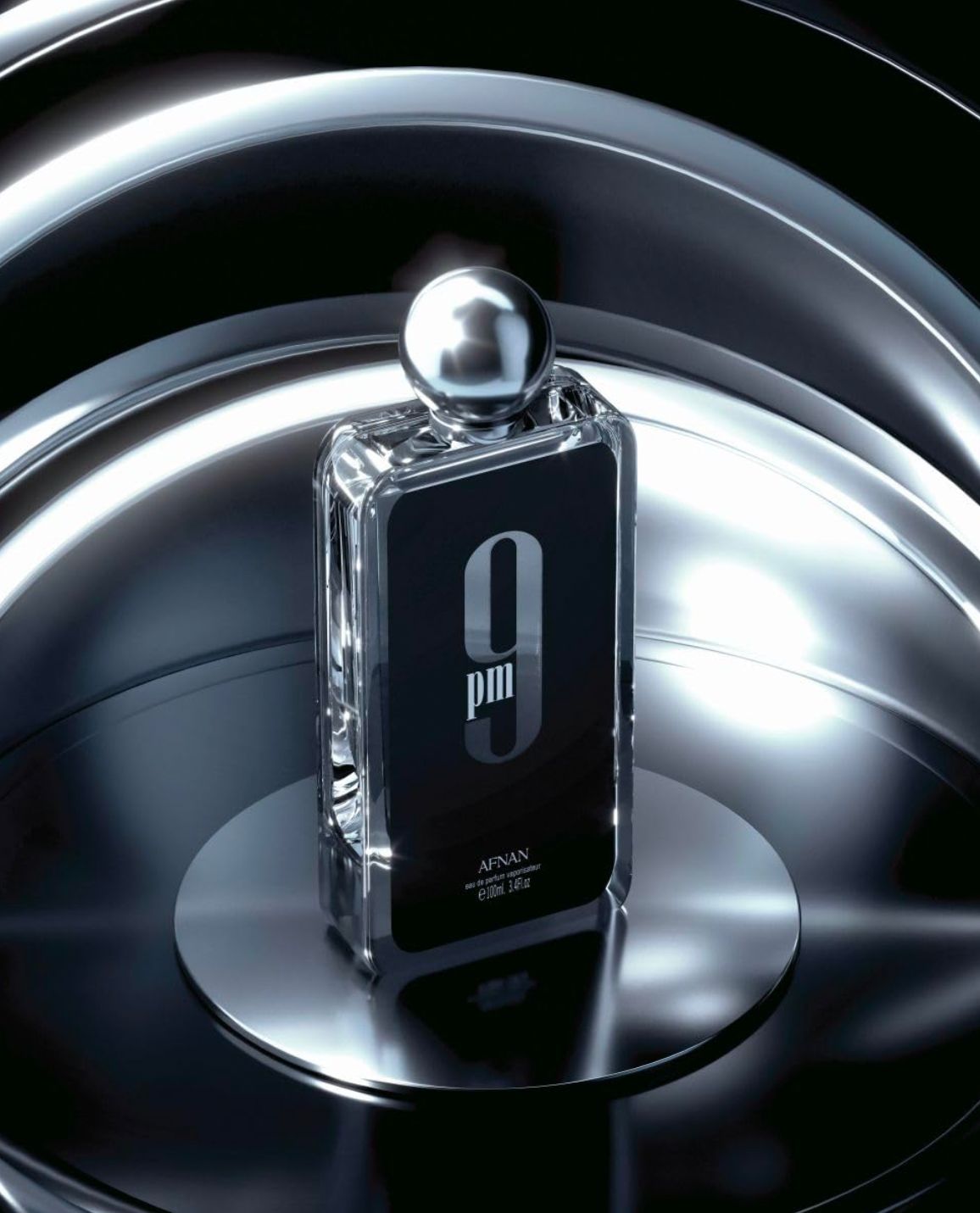 Afnan 9 PM Men 3.4 oz Eau de Parfum