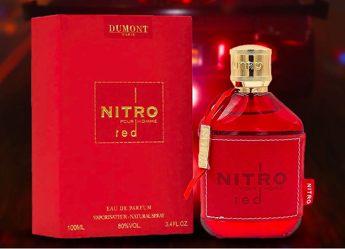 Dumont NITRO RED - 3.4oz - Eau De Parfum