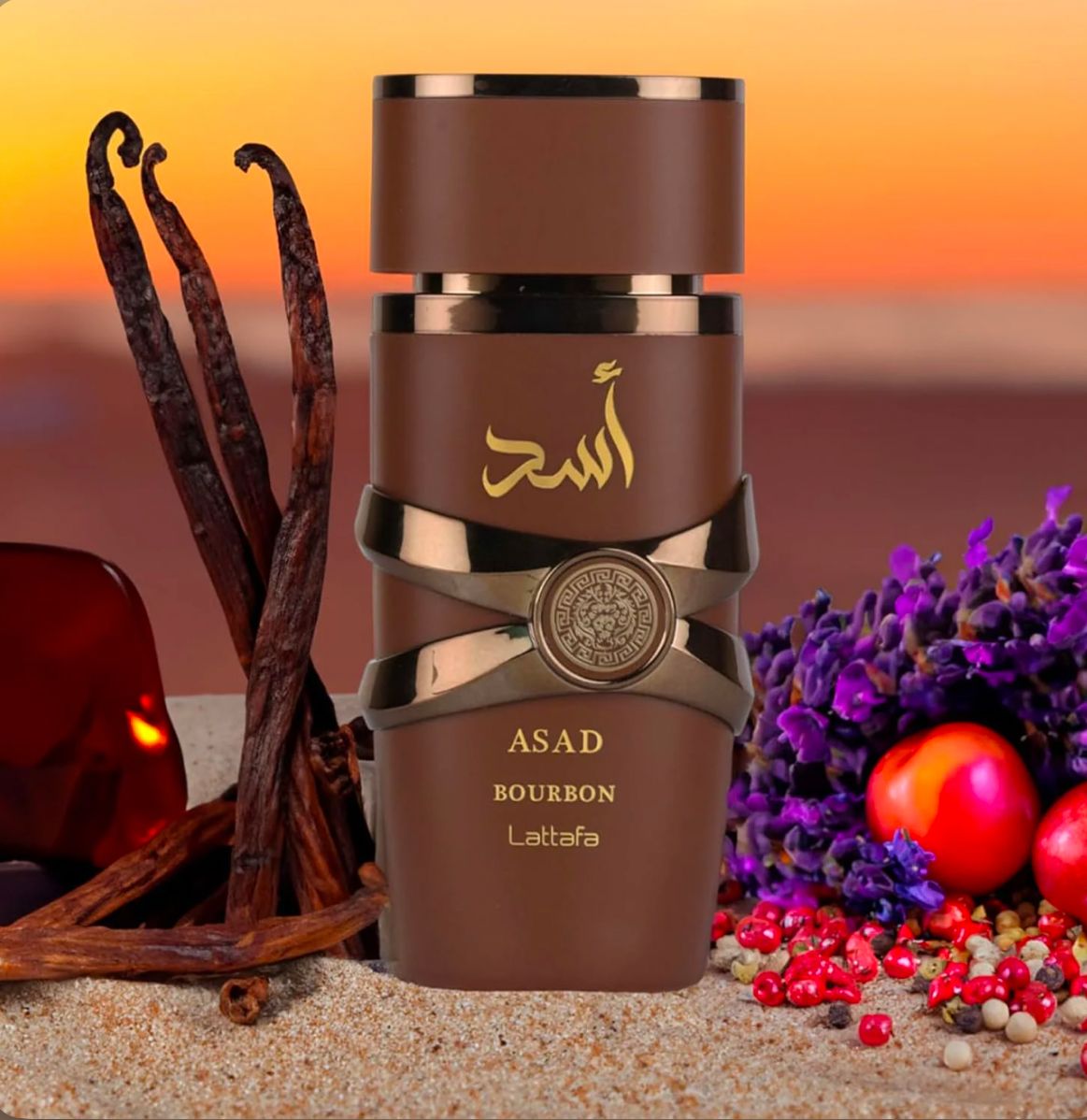 Lattafa Asad Bourbon for Men Eau de Parfum 3.4