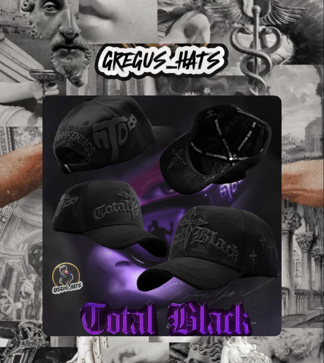 Rude A. x Tombochio - Total Black