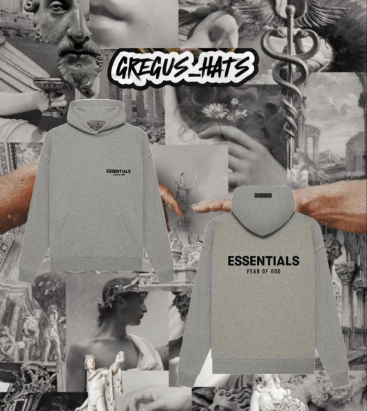 FEAR OF GOD
ESSENTIALS HOODIE
- Dark Oatmeal