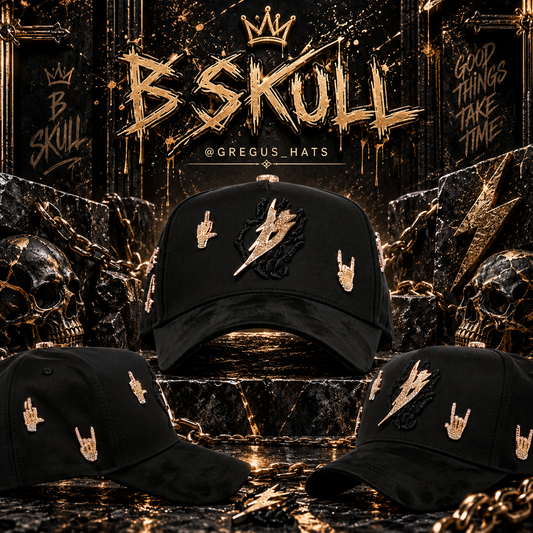 Barbas x RøM - B Hand Skull