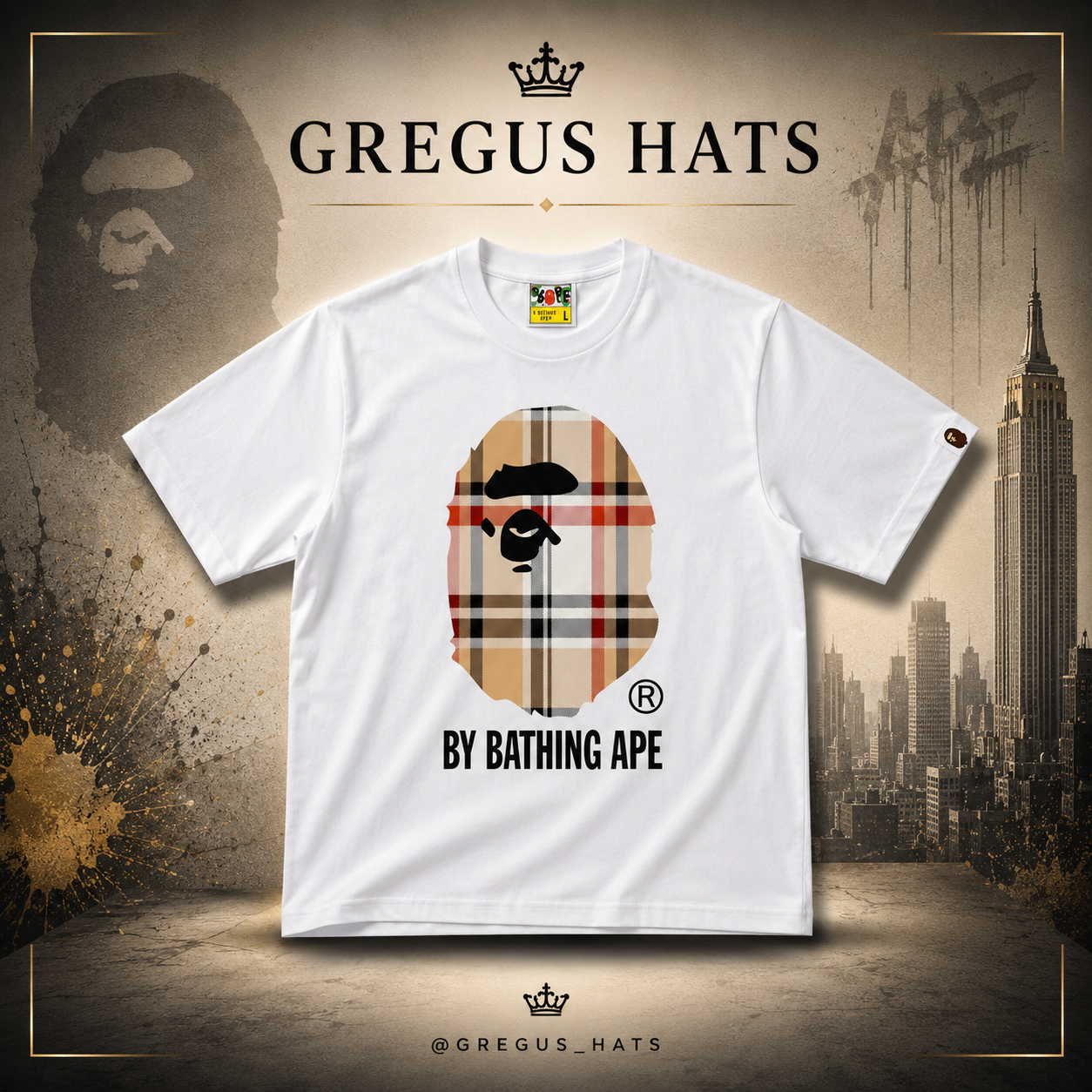 Vape T shirt (Burberry)