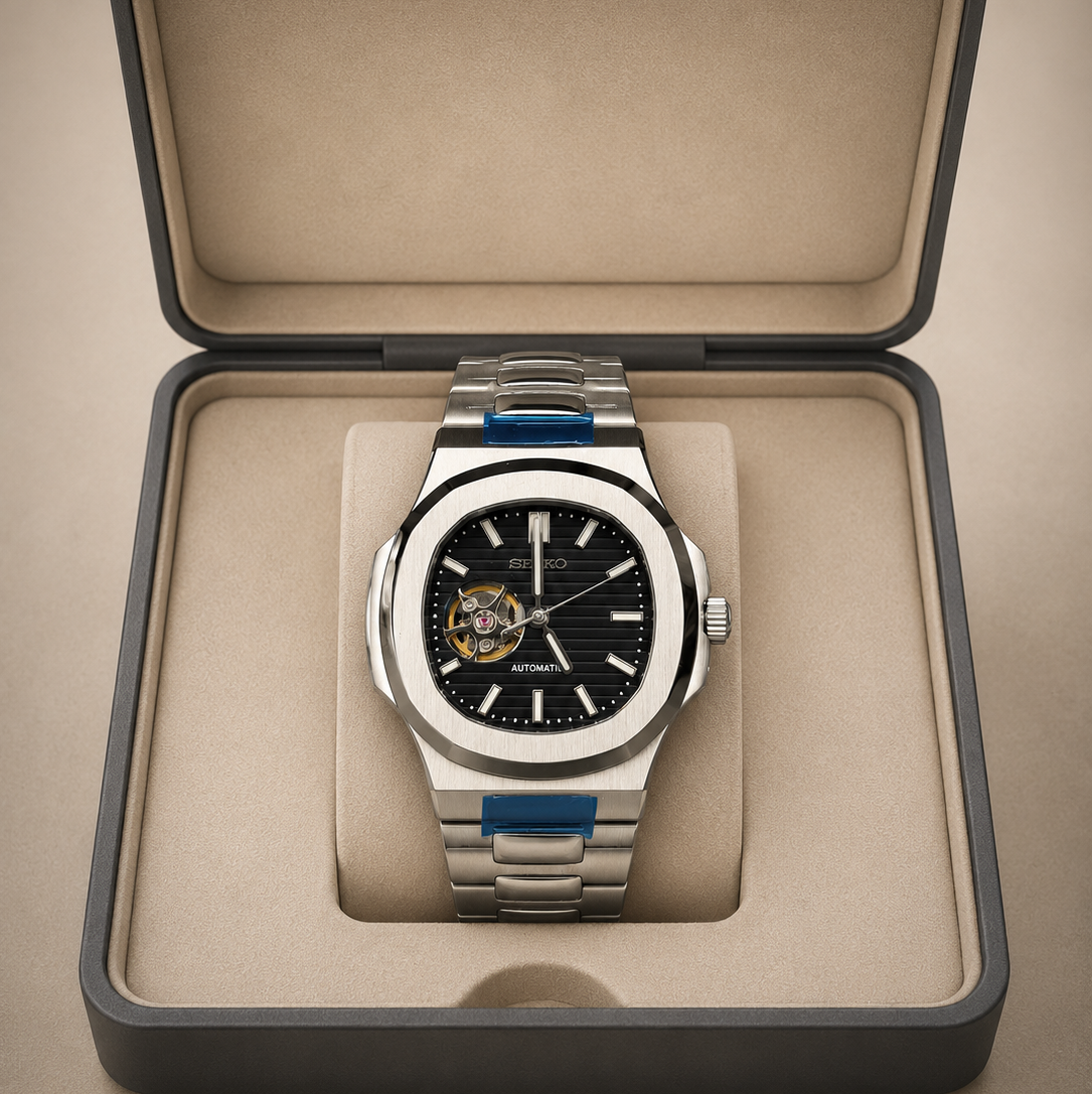 Seiko Nautilus Skeleton/Open Heart NH38
