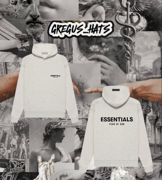 FEAR OF GOD
ESSENTIALS HOODIE
-Light Oatmeal