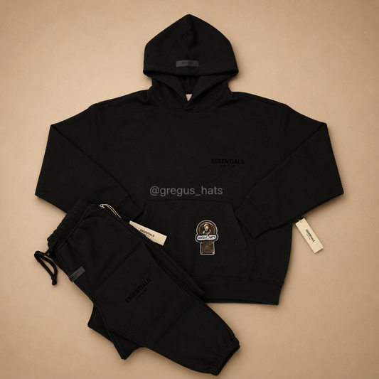Set Essential ( PANTS & HOODIE ) Stretch Limo
