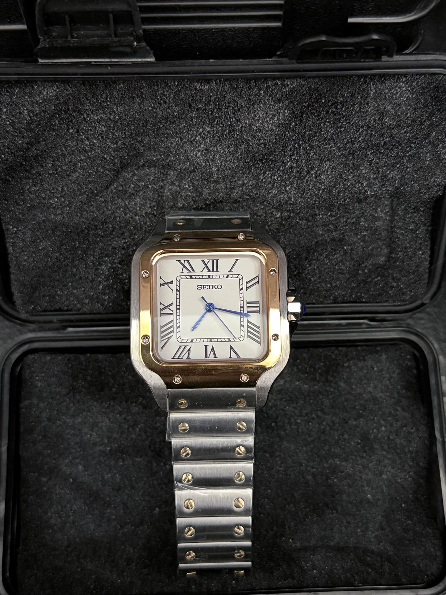 Seiko Santos Mod Two-Tone (Gold & Silver)