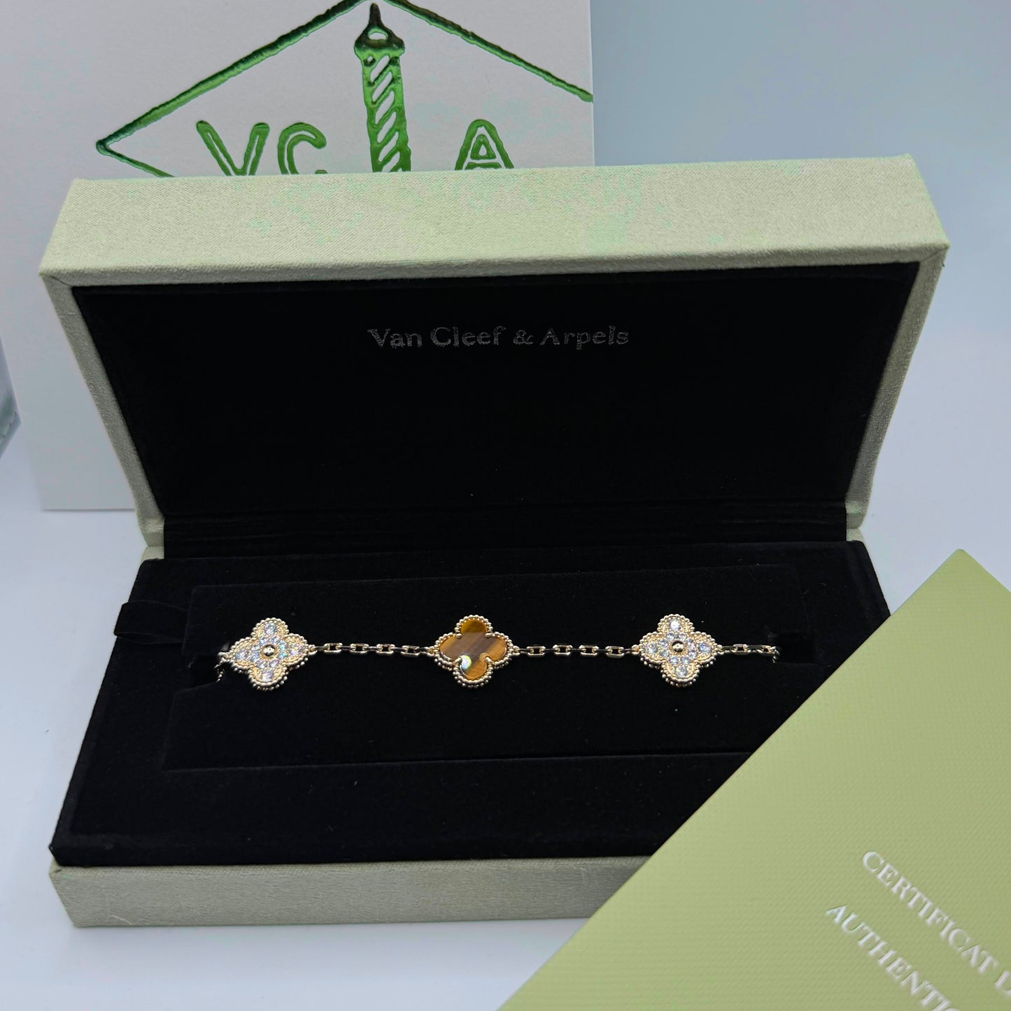 Vf DORADO ENDIAMANTADO / CAFÉ