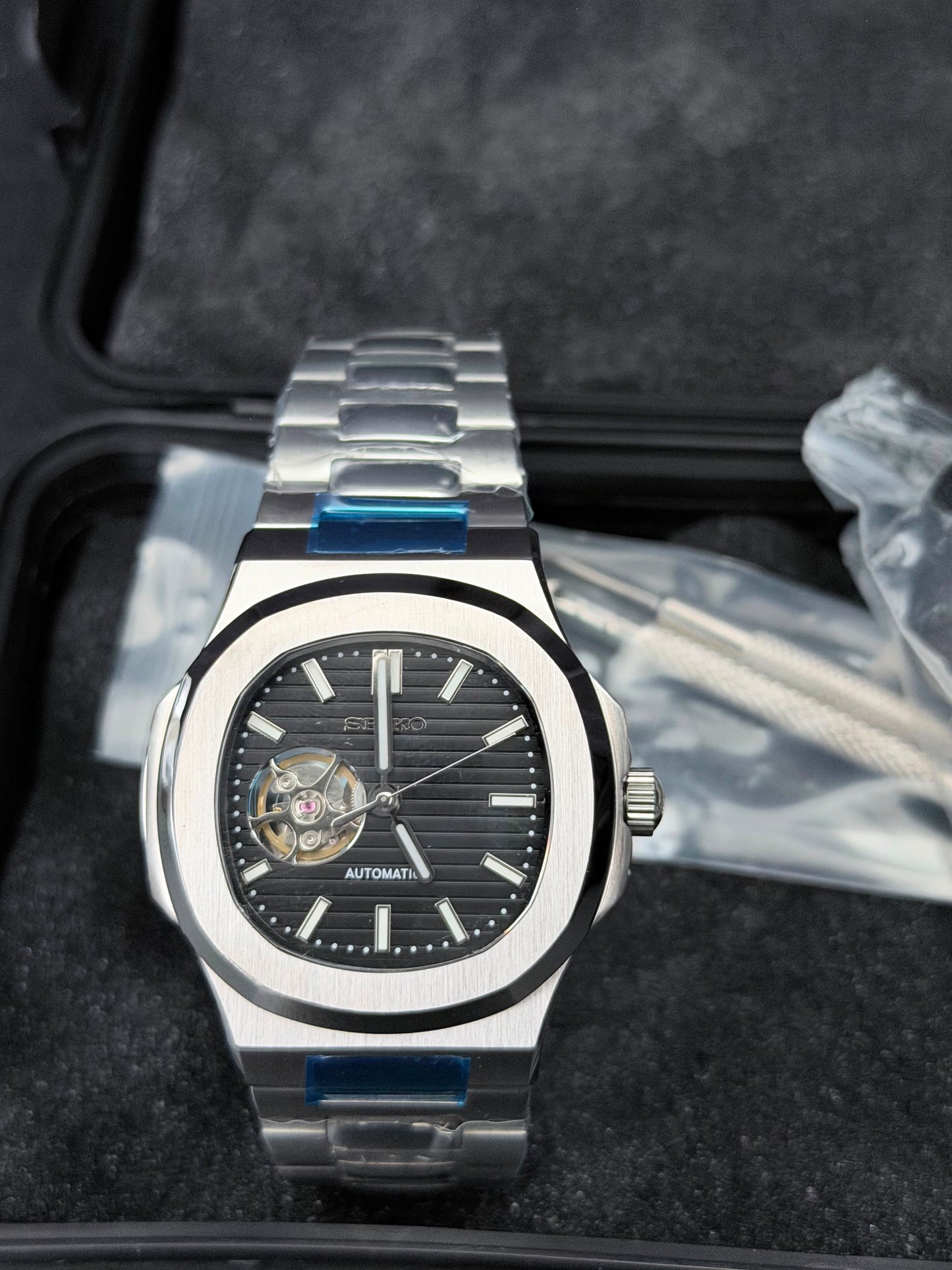 Seiko Nautilus Skeleton/Open Heart NH38