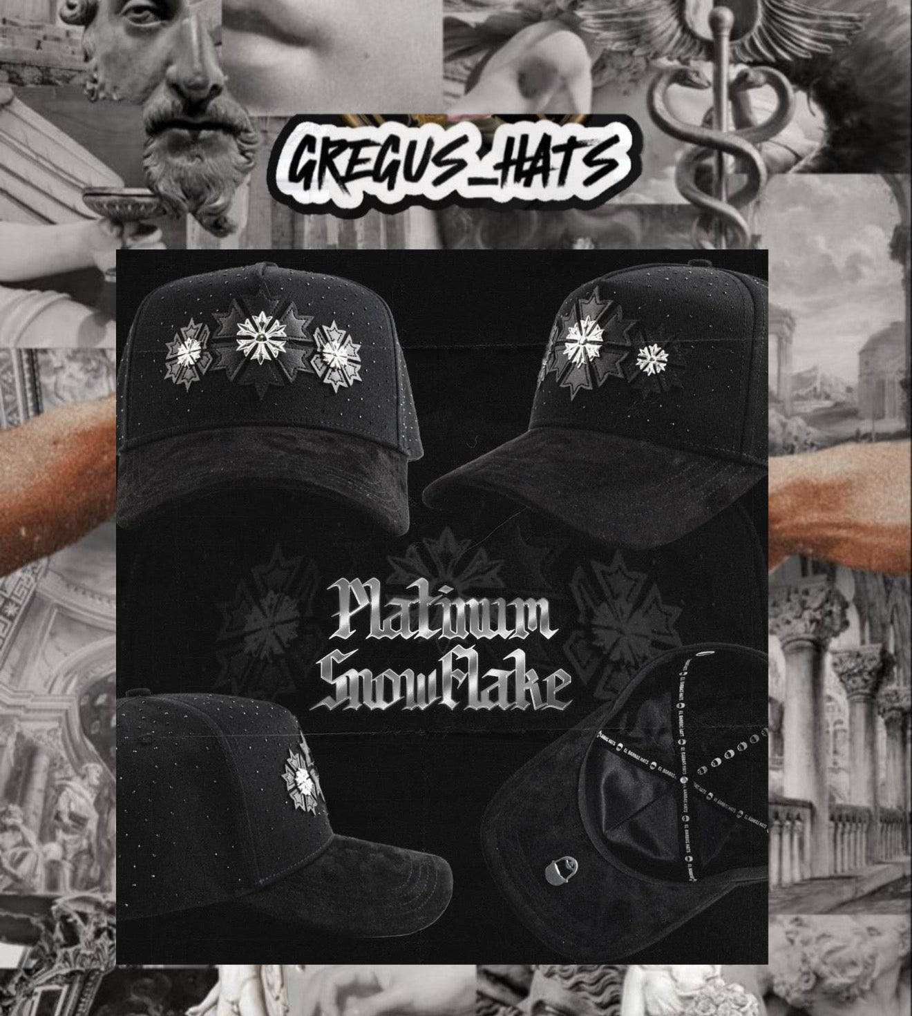 Barbas Platinum Snowflake