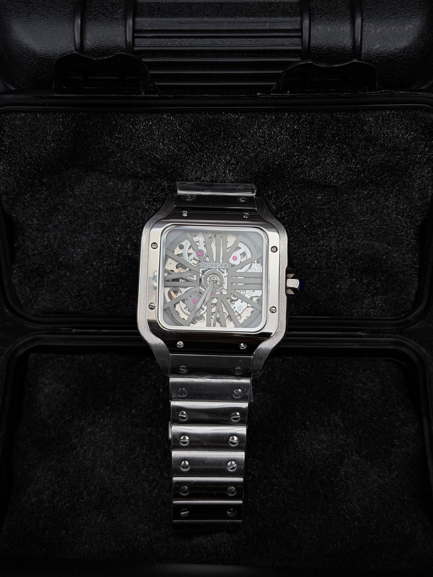 Seiko Santos Skeleton Mod