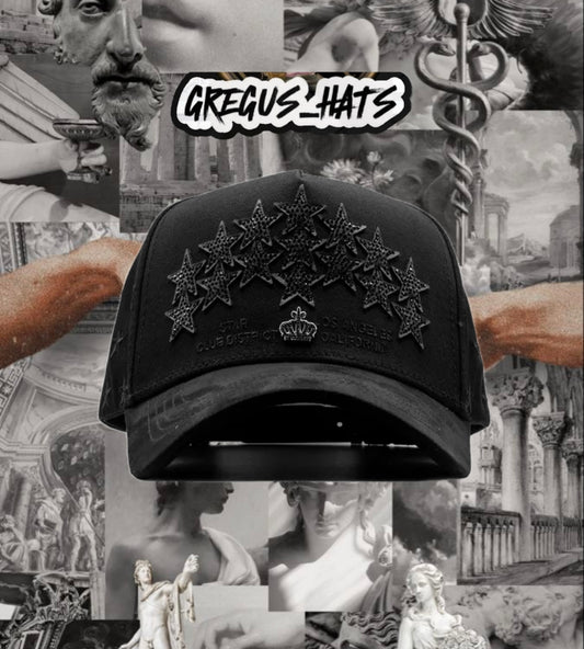 Star Hats club - “Total Black”