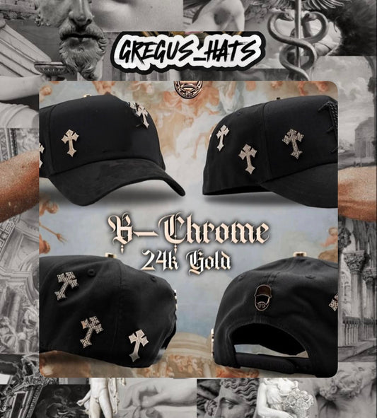 B- Chrome 24k Gold