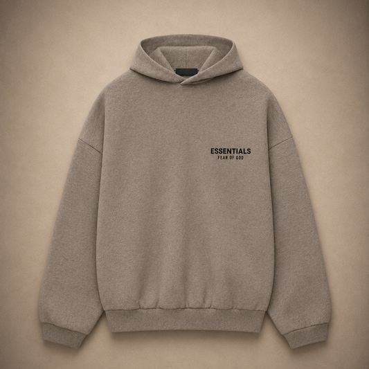 FEAR OF GOD
ESSENTIALS HOODIE
-Heather Gray 2024