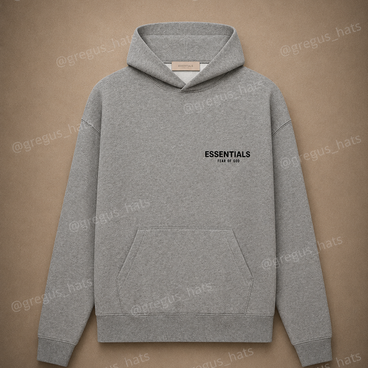 FEAR OF GOD
ESSENTIALS HOODIE
- Dark Oatmeal