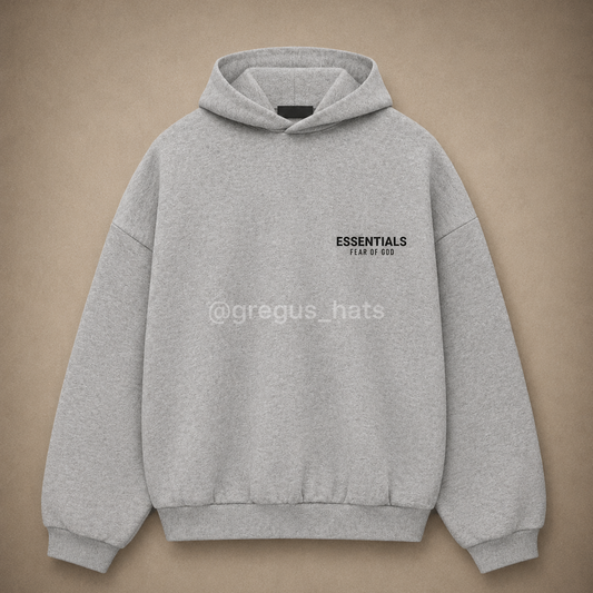 FEAR OF GOD
ESSENTIALS HOODIE
- Light heather Gray 2024
