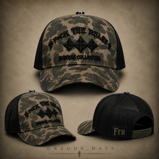 BARBAS HATS - "FTR" TRUCKER